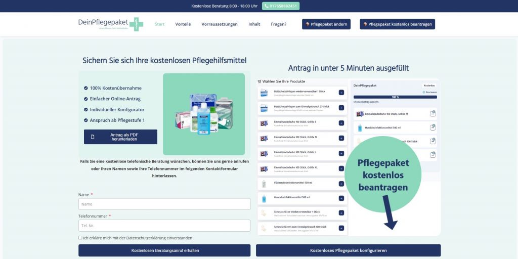 dein pflegepaket by htkv